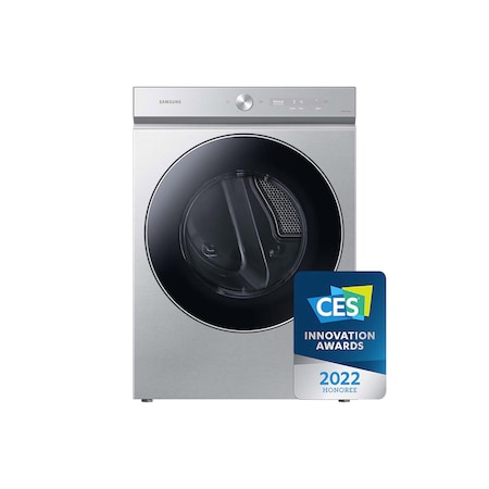 Samsung Bespoke 7.6 cu. ft. Silver Steel Ultra Capacity Electric Dryer DVE53BB8900TA3